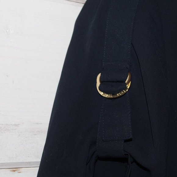 Michael Kors Navy Summer Top Small - Picture 3 of 4